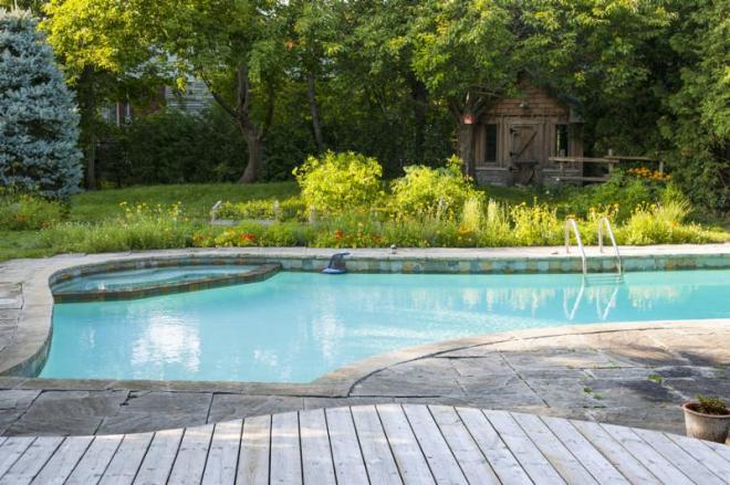 To us, a pool should be a complementary feature to the rest of its surroundings, similar to the mortgage services received when buying a home